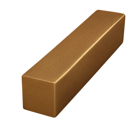 Бронзовый квадрат 5х5 мм БрАЖ9-4